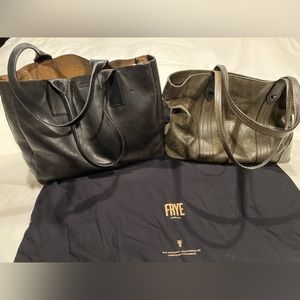 2 Frye Leather purses being sold together! Used.